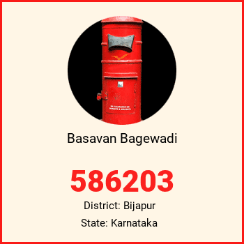 Basavan Bagewadi pin code, district Bijapur in Karnataka