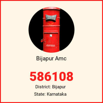 Bijapur Amc pin code, district Bijapur in Karnataka