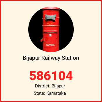 Bijapur Railway Station pin code, district Bijapur in Karnataka