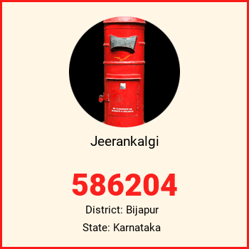 Jeerankalgi pin code, district Bijapur in Karnataka