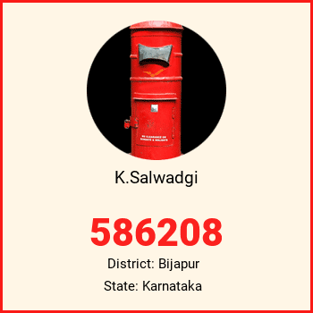 K.Salwadgi pin code, district Bijapur in Karnataka