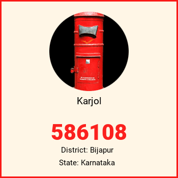 Karjol pin code, district Bijapur in Karnataka