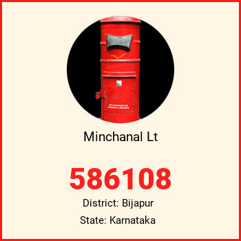 Minchanal Lt pin code, district Bijapur in Karnataka