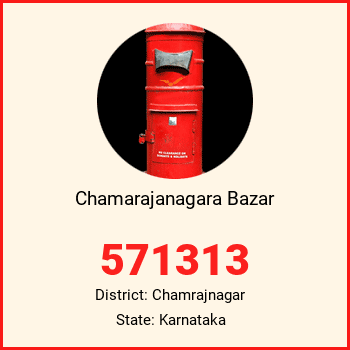 Chamarajanagara Bazar pin code, district Chamrajnagar in Karnataka