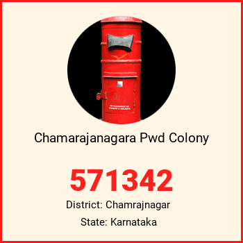 Chamarajanagara Pwd Colony pin code, district Chamrajnagar in Karnataka