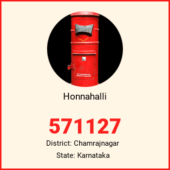 Honnahalli pin code, district Chamrajnagar in Karnataka