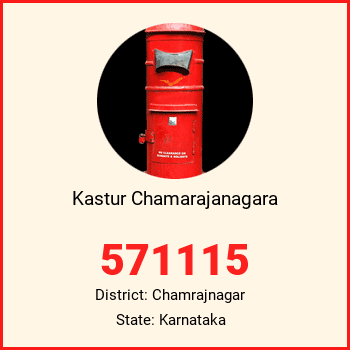 Kastur Chamarajanagara pin code, district Chamrajnagar in Karnataka