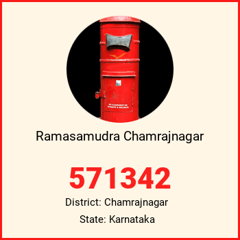 Ramasamudra Chamrajnagar pin code, district Chamrajnagar in Karnataka