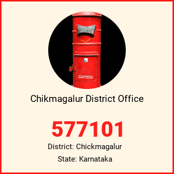 Chikmagalur District Office pin code, district Chickmagalur in Karnataka