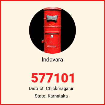 Indavara pin code, district Chickmagalur in Karnataka