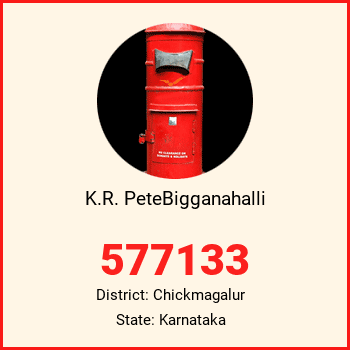 K.R. PeteBigganahalli pin code, district Chickmagalur in Karnataka