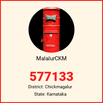 MalalurCKM pin code, district Chickmagalur in Karnataka