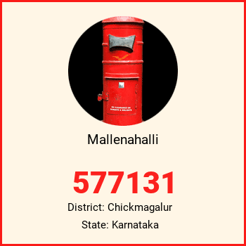 Mallenahalli pin code, district Chickmagalur in Karnataka