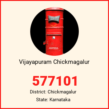 Vijayapuram Chickmagalur pin code, district Chickmagalur in Karnataka