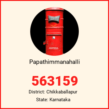 Papathimmanahalli pin code, district Chikkaballapur in Karnataka