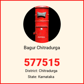 Bagur Chitradurga pin code, district Chitradurga in Karnataka