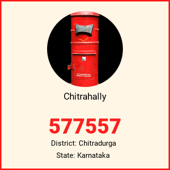 Chitrahally pin code, district Chitradurga in Karnataka
