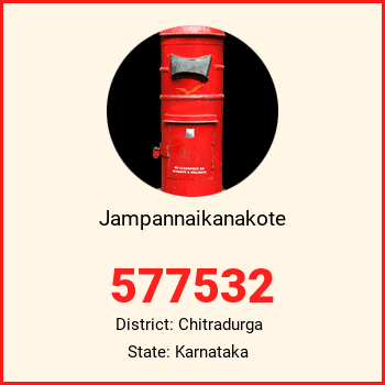 Jampannaikanakote pin code, district Chitradurga in Karnataka
