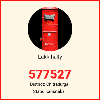 Lakkihally pin code, district Chitradurga in Karnataka
