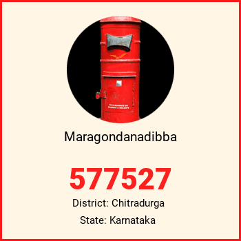 Maragondanadibba pin code, district Chitradurga in Karnataka