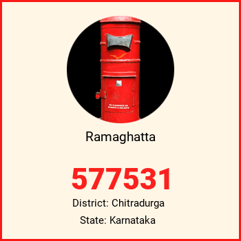 Ramaghatta pin code, district Chitradurga in Karnataka