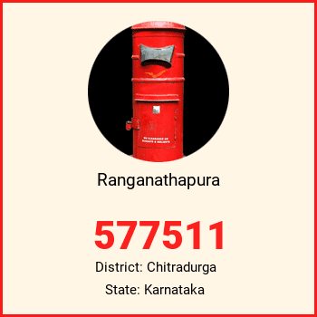 Ranganathapura pin code, district Chitradurga in Karnataka
