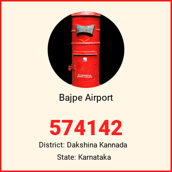 Bajpe Airport pin code, district Dakshina Kannada in Karnataka