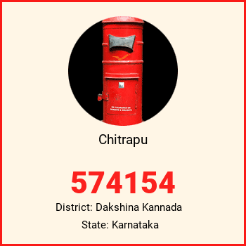 Chitrapu pin code, district Dakshina Kannada in Karnataka