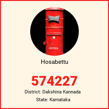 Hosabettu pin code, district Dakshina Kannada in Karnataka