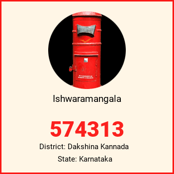 Ishwaramangala pin code, district Dakshina Kannada in Karnataka