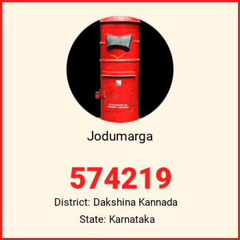 Jodumarga pin code, district Dakshina Kannada in Karnataka