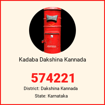 Kadaba Dakshina Kannada pin code, district Dakshina Kannada in Karnataka