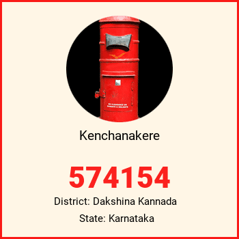 Kenchanakere pin code, district Dakshina Kannada in Karnataka