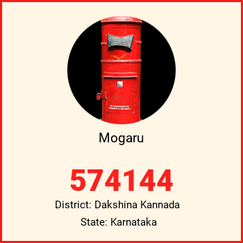 Mogaru pin code, district Dakshina Kannada in Karnataka