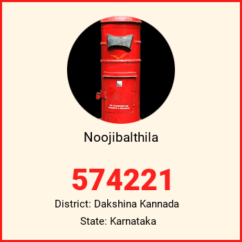 Noojibalthila pin code, district Dakshina Kannada in Karnataka