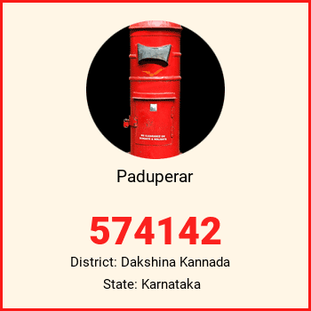 Paduperar pin code, district Dakshina Kannada in Karnataka