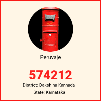 Peruvaje pin code, district Dakshina Kannada in Karnataka
