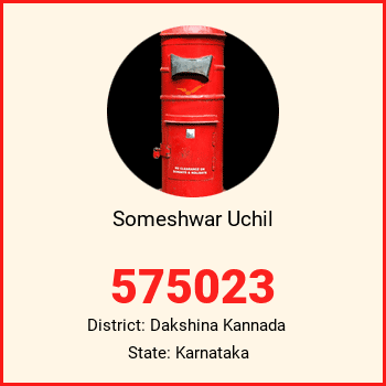 Someshwar Uchil pin code, district Dakshina Kannada in Karnataka