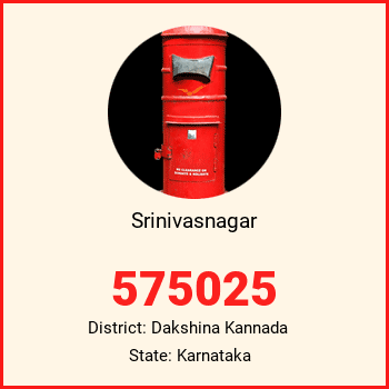 Srinivasnagar pin code, district Dakshina Kannada in Karnataka