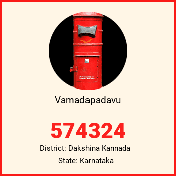 Vamadapadavu pin code, district Dakshina Kannada in Karnataka