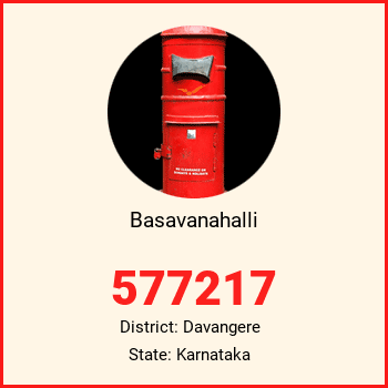 Basavanahalli pin code, district Davangere in Karnataka