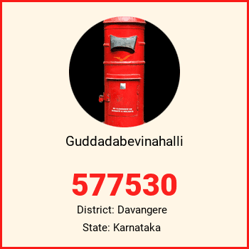 Guddadabevinahalli pin code, district Davangere in Karnataka
