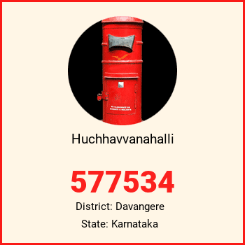 Huchhavvanahalli pin code, district Davangere in Karnataka