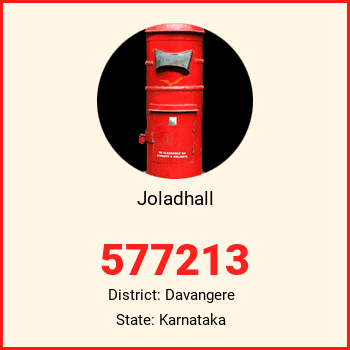 Joladhall pin code, district Davangere in Karnataka