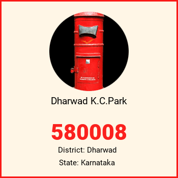 Dharwad K.C.Park pin code, district Dharwad in Karnataka