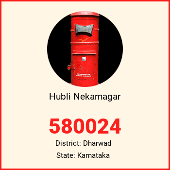 Hubli Nekarnagar pin code, district Dharwad in Karnataka