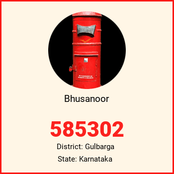 Bhusanoor pin code, district Gulbarga in Karnataka