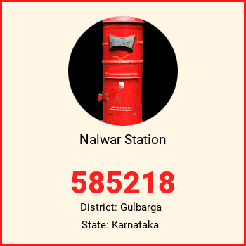 Nalwar Station pin code, district Gulbarga in Karnataka
