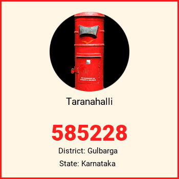 Taranahalli pin code, district Gulbarga in Karnataka