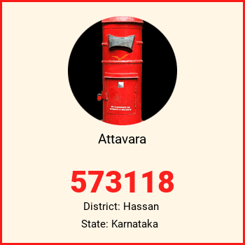 Attavara pin code, district Hassan in Karnataka
